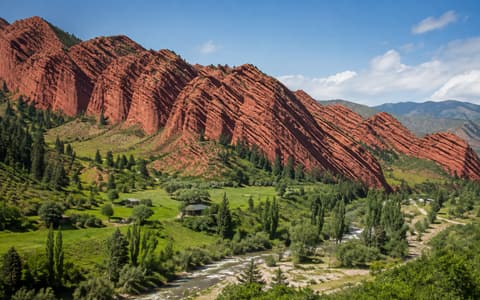 Джеты-Огуз — Иссык-Кульская область, Кыргызстан