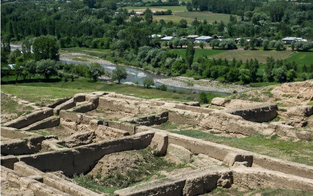 Планировка Шоробашата и долина реки Жазы