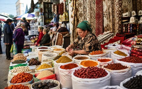 Жайма-базар — Ош и Ошская область, Кыргызстан