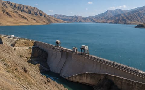 Кировское водохранилище — Таласская область, Кыргызстан