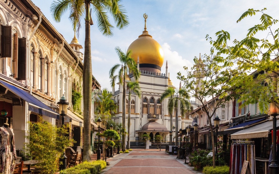 Мечеть Султана, яркие фасады Kampong Glam и Little India