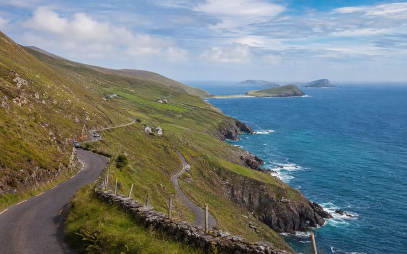 Slea Head Coastal Path on the Dingle Peninsula